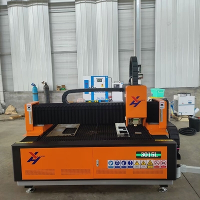เครื่องตัดเลเซอร์ไฟเบอร์ CNC 3000W 6000W เครื่องตัดเลเซอร์สแตนเลส