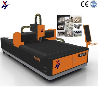 เครื่องตัดเลเซอร์ไฟเบอร์ CNC 1500W 3000W เครื่องตัดเลเซอร์สําหรับโลหะแผ่นเหล็กคาร์บอน