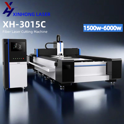 เครื่องตัดโลหะด้วยเลเซอร์ไฟเบอร์ 1530 1kw 1500W 2000W 3000W 5000W 6000W