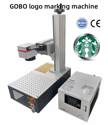 3W 5W Gobos UV Laser Marking Machine การพิมพ์เลเซอร์สําหรับสายพลาสติก PP สี