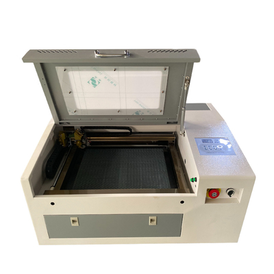 3020 4040 เครื่องแกะสลักเลเซอร์ CO2 ขนาดเล็ก 40W 50W สำหรับตรายาง อะคริลิค